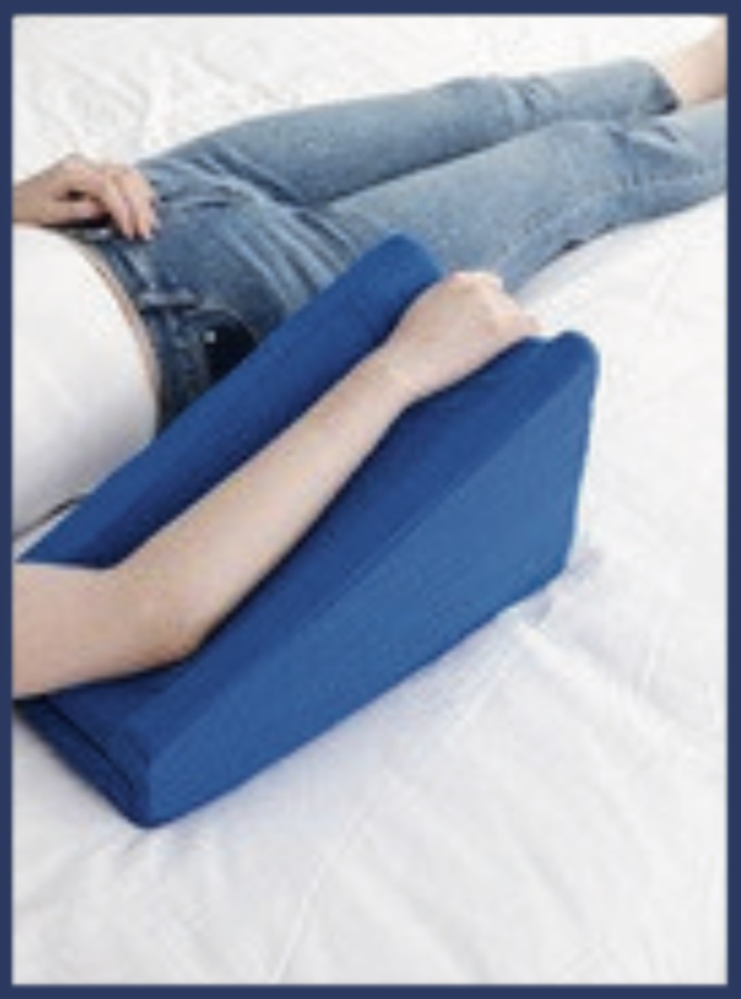 Wedge Arm Pillow — Scanda Enterprises, medical supplies Moosapet Hyderabad